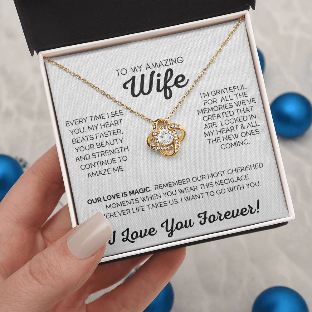 ππ Forever Tied Together: Love Knot Necklace ππ