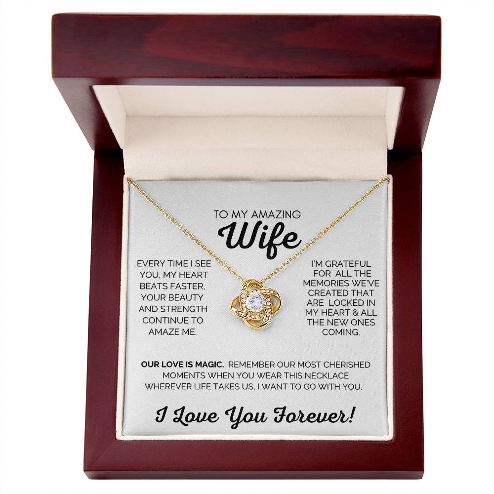 ππ Forever Tied Together: Love Knot Necklace ππ