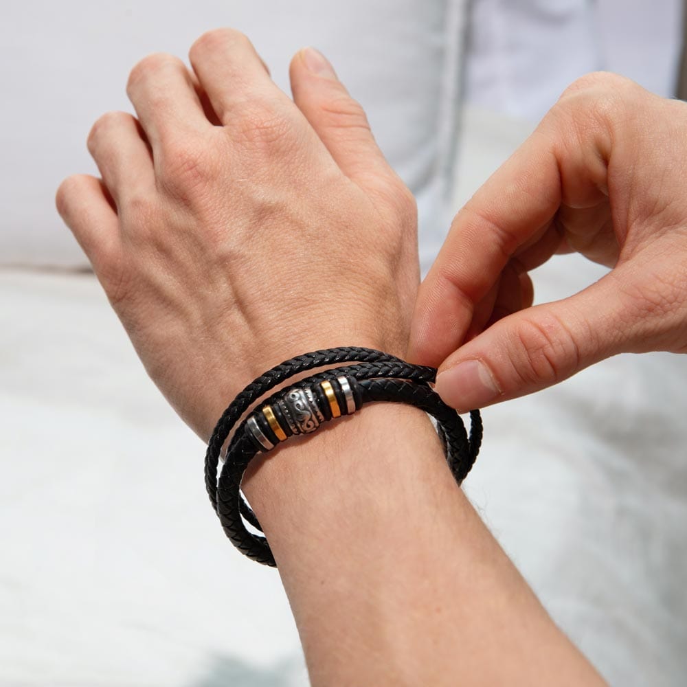 My Man Love You Forever bracelet