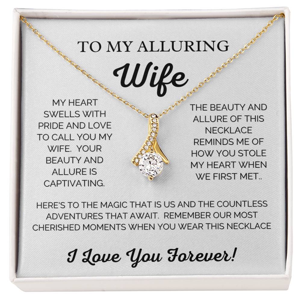 My Heart Swells - Alluring Beauty Necklace Wife 💎