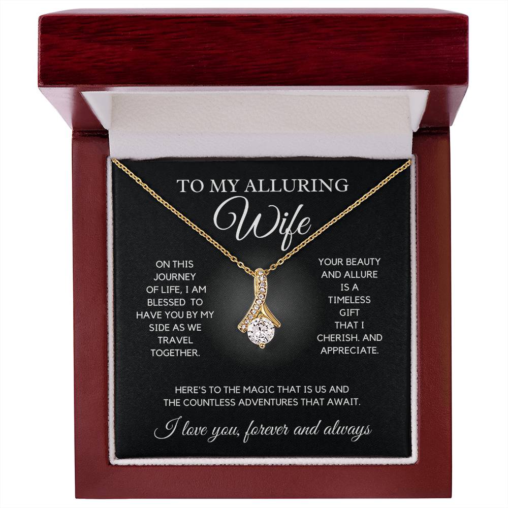 To my Alluring Wife - Beauty Necklace